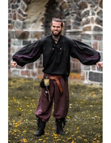 Chemise médiévale Landsquenet modèle...