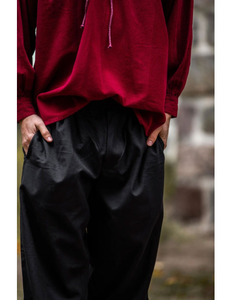 Pantalon pirate Vincent, couleur noir