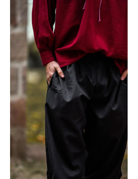 Pantalon pirate Vincent, couleur noir