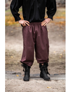 Pantalon pirate Vincent, couleur marron