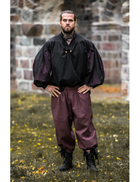 Pantalon pirate Vincent, couleur marron