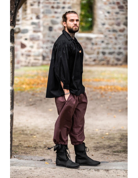 Pantalon pirate Vincent, couleur marron