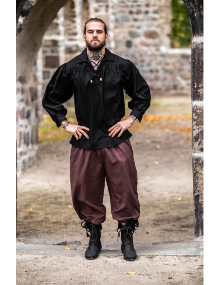 Pantalon pirate Vincent, couleur marron