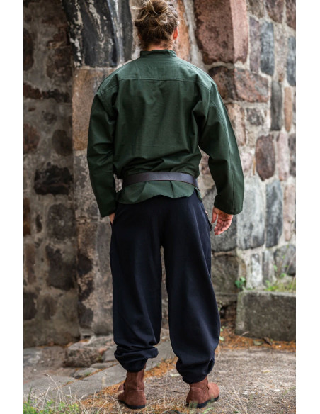 Pantalon médiéval Dirk, couleur noire