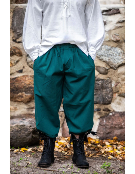 Pantalon pirate Vincent, coloris vert