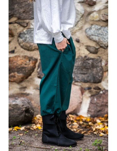 Pantalon pirate Vincent, coloris vert
