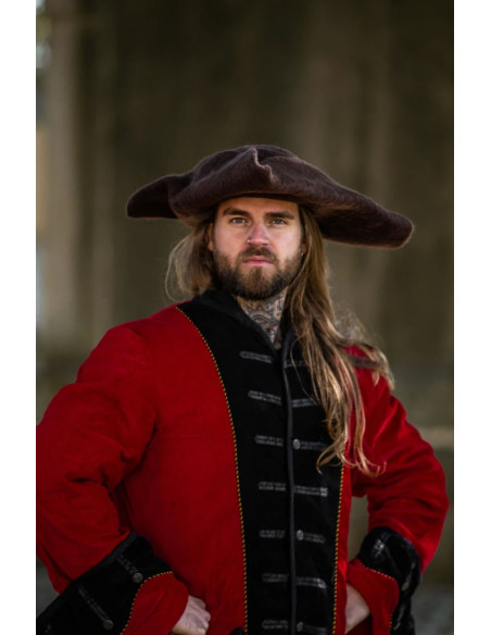 Chapeau tricorne pirate Hugo en...