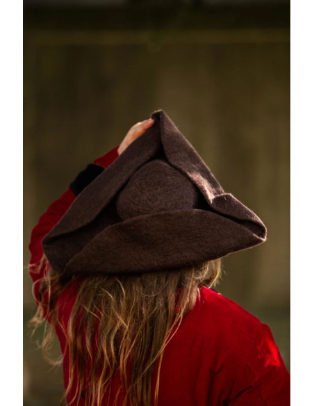 Chapeau tricorne pirate Hugo en...