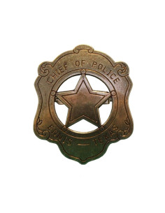 Insigne du chef de la police