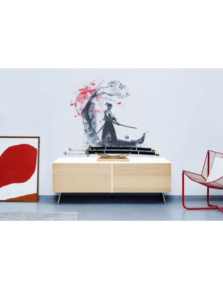 Support de bureau pour 2 katanas,...