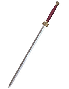 Épée Gim chinoise à deux mains (122,9 cm.)