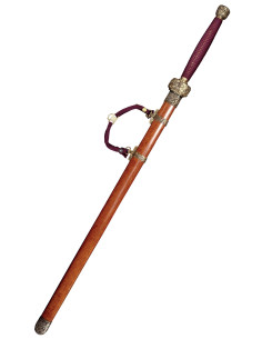 Épée Gim chinoise à deux mains (122,9 cm.) 2