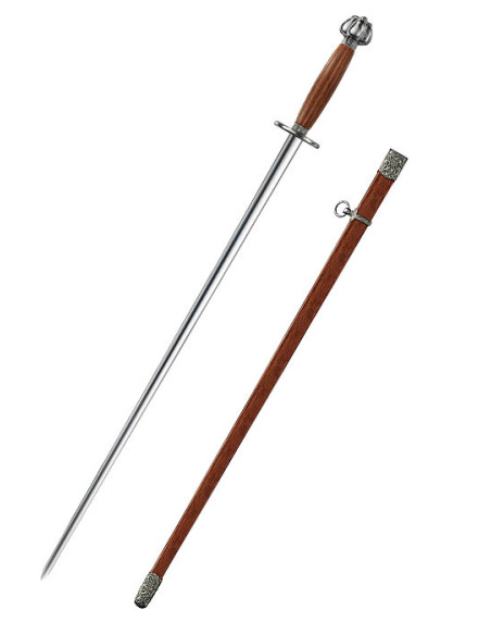 Brise-épée chinoise avec étui (97,2 cm.)