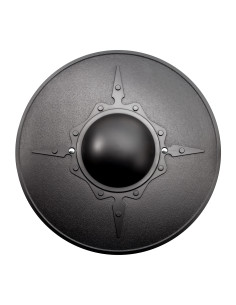 Bouclier d'entraînement médiéval, polypropylène (48,3 cm.)
