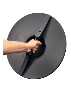 Bouclier d'entraînement médiéval, polypropylène (48,3 cm.) 2