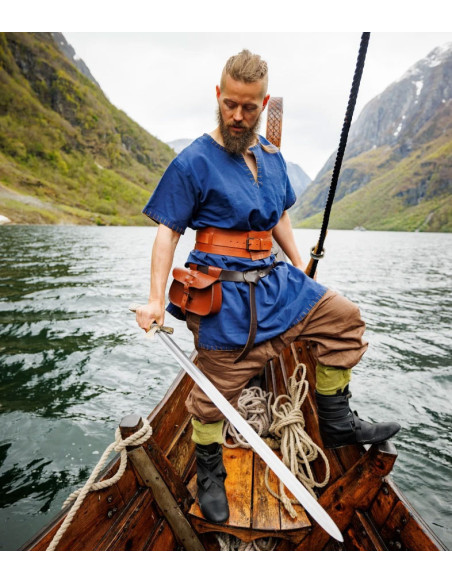 Sac en cuir noir avec motif étoile