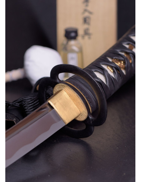 Iaito Musashi de Paul Chen, feuille...