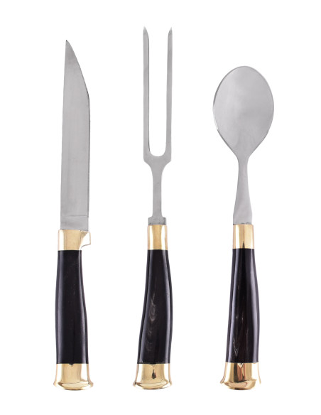 Ensemble de 3 couverts médiévaux avec...