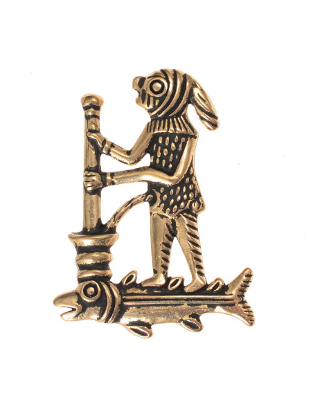 Broche Pilgrim Doctor Monkey en bronze