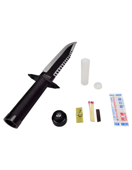 Couteau de survie Rambo I (36 cm.)