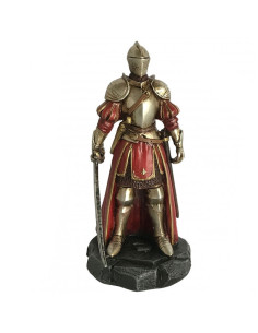 Chevalier médiéval miniature avec épée (12 cm.)