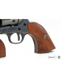 Revolver USA Peacemaker bleui, canon long, année 1873