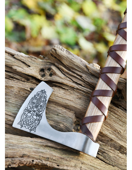 Hache norvégienne en acier moulé avec...