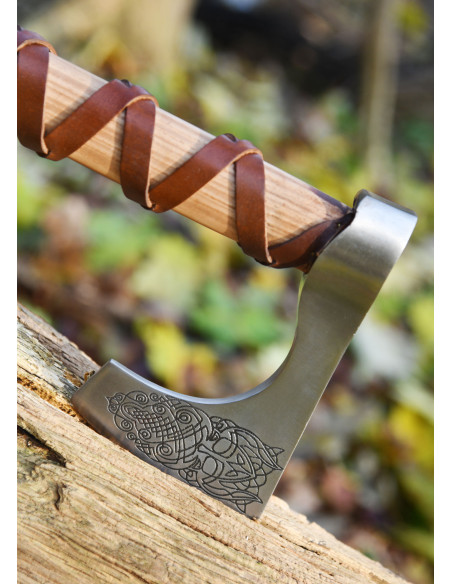 Hache norvégienne en acier moulé avec...