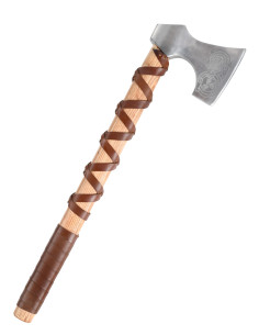 Hache norvégienne en acier moulé avec gravures (Type D)