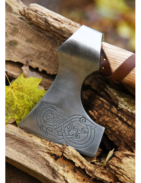 Hache norvégienne en acier moulé avec...