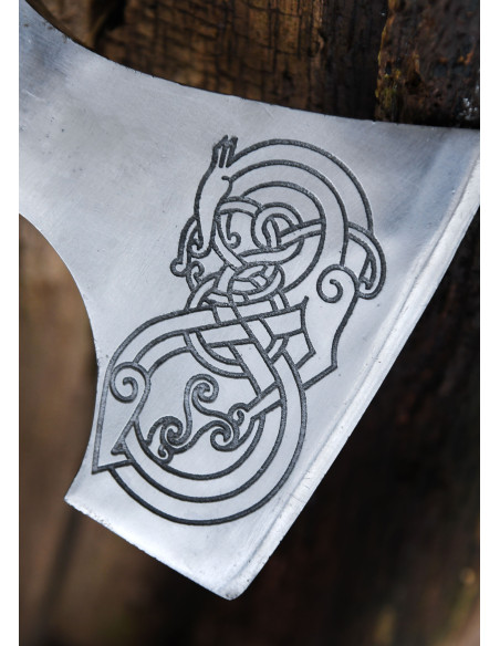 Hache norvégienne en acier moulé avec...