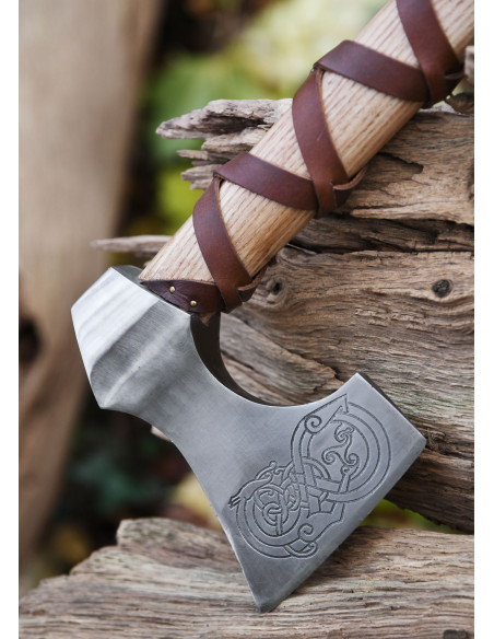 Hache norvégienne en acier moulé avec...