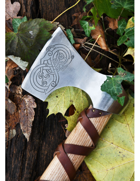 Hache norvégienne en acier moulé avec...