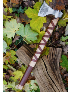 Hache norvégienne en acier moulé avec gravures (Type E) 2