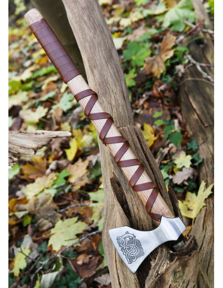 Hache norvégienne en acier moulé avec...