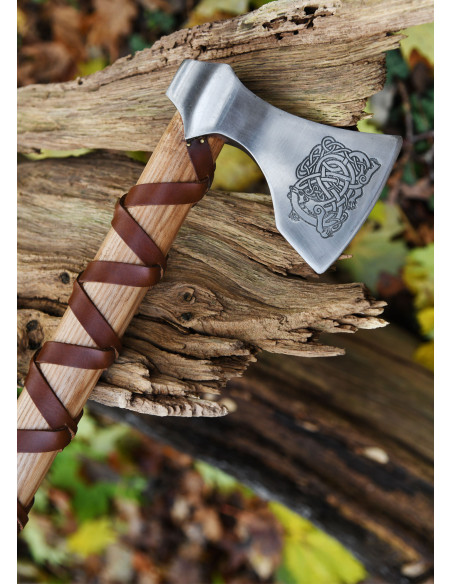 Hache norvégienne en acier moulé avec...