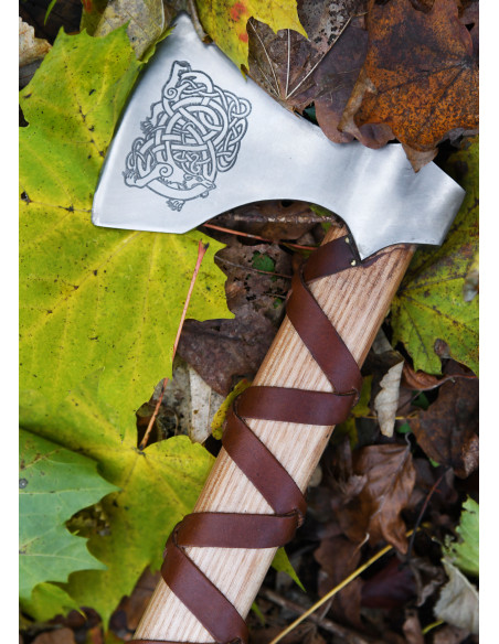 Hache norvégienne en acier moulé avec...