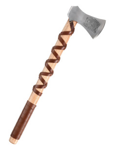 Hache norvégienne en acier moulé avec gravures (Type H)