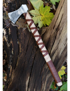 Hache norvégienne en acier moulé avec gravures (Type H) 2