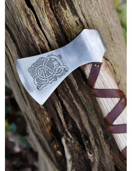 Hache norvégienne en acier moulé avec...