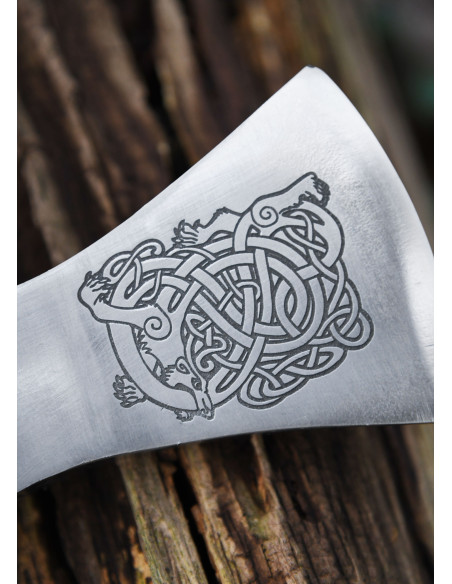 Hache norvégienne en acier moulé avec...