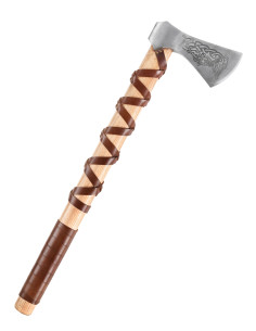 Hache norvégienne en acier moulé avec gravures (Type L)