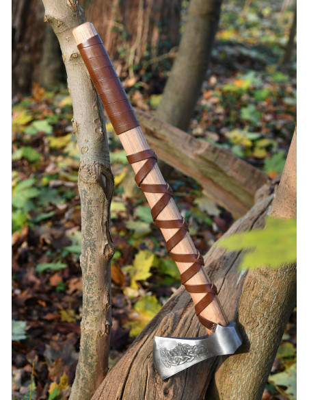 Hache norvégienne en acier moulé avec...