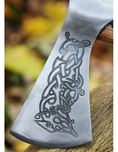 Hache norvégienne en acier moulé avec...