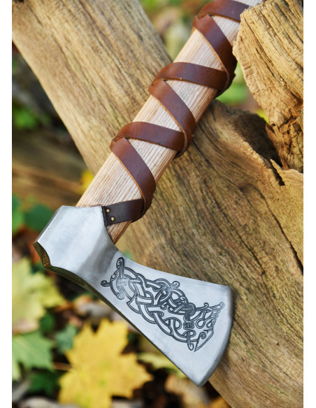 Hache norvégienne en acier moulé avec...