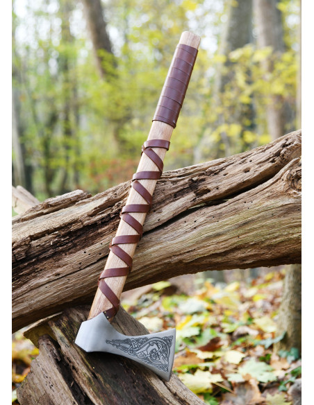 Hache norvégienne en acier moulé avec...