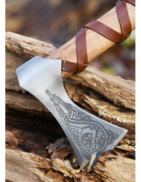 Hache norvégienne en acier moulé avec...