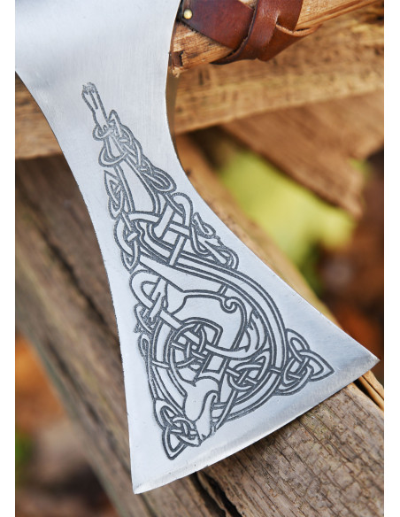 Hache norvégienne en acier moulé avec...