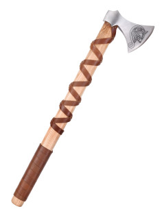 Hache norvégienne en acier moulé avec gravures (Type G)