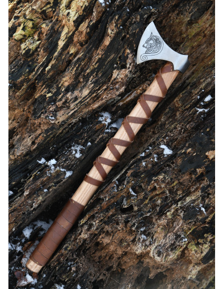 Hache norvégienne en acier moulé avec...